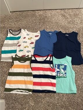 Carter's/Old Navy Boys Tank Top Bundle